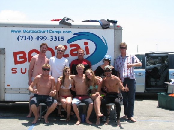 Banzai surf lesson staff